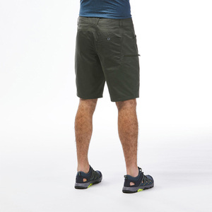 Pantalones Cortos Bermuda para Hombre, Color Gris Oscuro, Cintura Alta, Cierre con Cordón, Tela de Lona Transpirable, con Logotipo Frontal, Bolsillos Tipo Cargo, Estilo Casual - Product Image 3