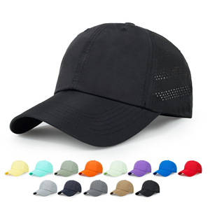 Breathable Polyester Baseball <b>Cap</b> 6-Panel Adult Sun Protection Outdoor Hat 56-59cm Head Circumference - Product Image 3