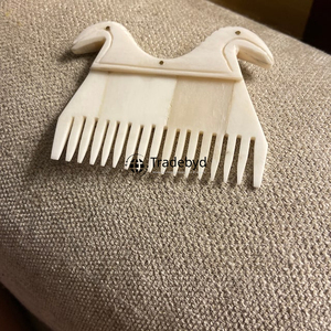 Peine de Cabello de Hueso Natural Tradebyd, Peine Desenredante con Acabado Suave, Accesorio de Belleza Hecho a Mano de Primera Calidad - Product Image 4