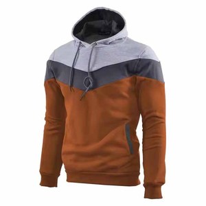 Sudaderas con capucha personalizadas al por mayor para hombre, de color liso, con logotipo impreso de alta calidad, transpirables. - Product Image 3
