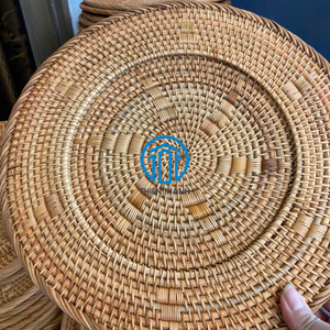 Woven Rattan <b>Placemat</b> Elegant <b>Table</b> Setting Accessory For <b>Dining</b> Room Home Decor And Kitchen Styling - Product Image 3