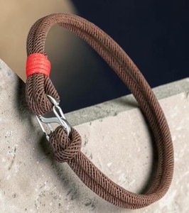สร้อยข้อมือเชือกถักสไตล์ทะเลทำมือ - Product Image 2