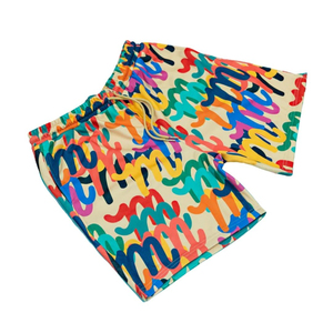 Men's Custom All Over Sublimation Print <b>Mesh</b> Shorts Colorful Pattern Polyester Streetwear Men Active Gym Training Beach Shorts - Product Image 2