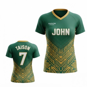 เสื้อรักบี้ชาย พรีเมียม 140 กรัม โพลีเอสเตอร์ อินเตอร์ล็อค พิมพ์ลายดิจิตอล  โลโก้ ชื่อ หมายเลข ทีม  ระบายอากาศได้ดี ป้องกันแบคทีเรีย - Product Image 1