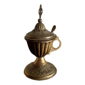 Antique Finish Vintage <b>Incense</b> <b>Burner</b> Church Orthodox Supplies Christian Gift Items Hand-made <b>Incense</b> <b>Burner</b> & Aroma Diffuser - Product Image 2