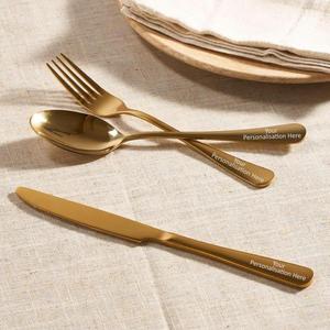 Juego de Cubiertos Decorativos Arcoíris de 4 Piezas, Juego de Cubiertos de Alta Calidad Premium para Restaurante, Decoración Moderna - Product Image 6