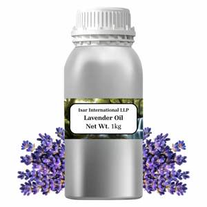 Aceite esencial de lavanda 100% puro y natural OEM para el crecimiento del cabello, cuidado de la piel, rostro y aromaterapia para hombres y mujeres de la India. - Product Image 1