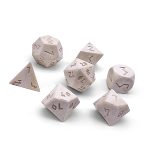 Dados de Hueso de Búfalo Natural, Hechos a Mano, Pulidos, de 6 Caras, Estilo Animal, Duraderos, Ecológicos, Personalizables, para Juegos Infantiles en Interiores - Product Image 5