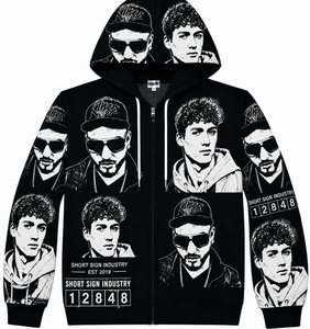 High Quality Winter Casual Wear Men's SDL Hoodies Anti-Shrink Eco-Friendly 100% Cotton French Terry Oversized Pocket Digital - Product Image 4