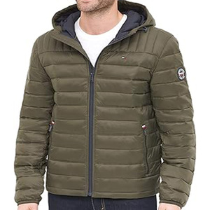Hot Selling Hooded Men Puffer <b>Jacket</b> Casual Wear New Design Adults Sizes Breathable Eco-Friendly Reversible Wholesale Custom - Product Image 1