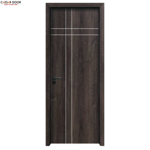 Juego de Puertas Compuestas Personalizables, Modernas, Interiores, Completamente de WPC, Puertas Lisas de Madera, Aislamiento Acústico, Resistentes a la Humedad e Insectos - Product Image 1