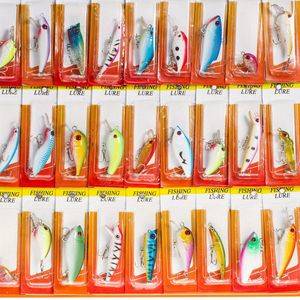 Paquete Variado de 30 Señuelos de Pesca, Crankbaits, Anzuelos, Minnow Baits para Equipo de Pesca - Product Image 2
