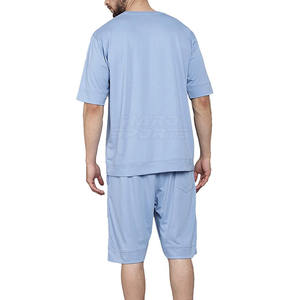 Ensemble T-shirt et short personnalisés avec logo, tissu doux, vêtements de sport pour équipe, ensemble respirant T-shirt et short - Product Image 5