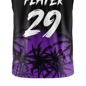 Maillot de football sans manches à capuche pour garçons, motif singe sublimé, personnalisable avec nom d'équipe et numéro de joueur, vêtements de club pour jeunes - Product Image 5