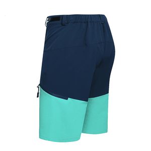 Shorts de moto tout-terrain respirants et à séchage rapide pour hommes avec logo personnalisé et poches zippées - Product Image 2