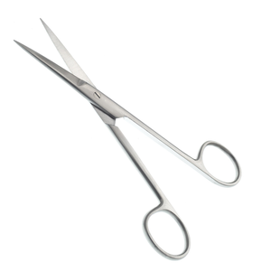 Ciseaux Deaver 5 1/2″ en acier inoxydable, droits, tranchants, pour dissection chirurgicale de tissus fins - Product Image 1