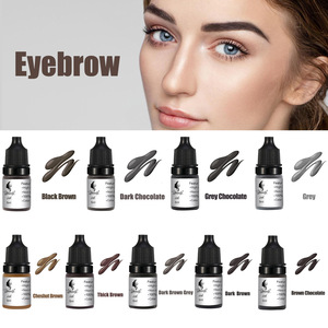 Crème de pigment organique pour microblading 5 ml, maquillage permanent, couleur de tatouage pour sourcils, pour utilisation en PMU - Product Image 5