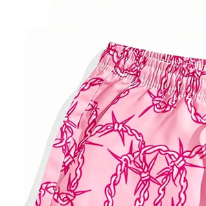 Pantalones Cortos Sublimados de Alta Calidad para Hombre con Estampados Personalizados en Toda la Superficie, Diseño Ligero y Suave para un Estilo Diario Urbano - Product Image 4