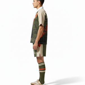 ชุดยูนิฟอร์มรักบี้พิมพ์ลายตามสั่งราคาโรงงาน ชุดเสื้อและกางเกงรักบี้สำหรับมืออาชีพ แห้งเร็ว ป้องกันแบคทีเรีย - Product Image 3