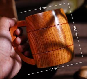 Taza de Café de Madera de Alta Calidad Exportada de la India, Hecha a Mano por Artesanos, Producto Sostenible para Beber - Product Image 4
