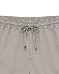 Shorts de bain décontractés pour hommes gris, séchage rapide, taille élastique avec cordon de serrage, légers, pour la plage et les vacances - Product Image 5
