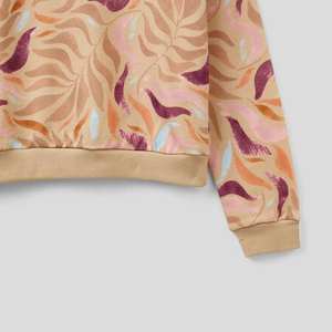 Fabricación de Pakistán, suéteres de algodón de Color sólido para mujer, logotipo impreso personalizado, logotipo frontal de punto, ropa informal de invierno - Product Image 6