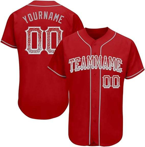 Camiseta de Béisbol Personalizada con Nombre del Equipo, Impresión Sublimada, Unisex, Manga Corta, Corte Regular, Transpirable, Poliéster, para Todas las Temporadas - Product Image 3