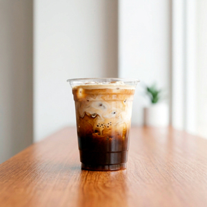 Transparent Disposable 95mm Diameter <b>Plastic</b> <b>Cup</b> With Lid PP Cold Drink <b>Cups</b> For Beverage Coffee Tea Juice - Product Image 1
