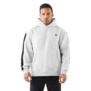 Sweat à capuche pour homme en molleton de coton avec poche kangourou, coupe décontractée, style streetwear, vente en gros OEM - Product Image 1