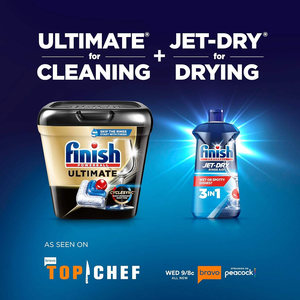 Detergente para Lavavajillas Finish Ultimate, 28 Unidades con Tecnología Cycle Sync, Tabletas para Lavavajillas - Dish Tabs - Product Image 6