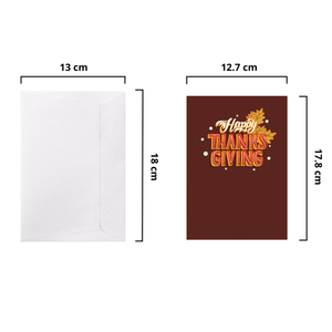 Wholesale OEM/ODM 3D Pop Up Card ThanksGiving Design Vietnam Manufacturer Handmade Greeting Card Foil Stamping Premium Card - Product Image 2