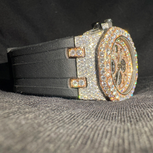 Reloj de Pulsera Cuadrado de Acero Inoxidable con Logotipo Personalizado, Estilo Hip Hop, para Hombre y Mujer, Compra al por Mayor, Resistente al Agua - Product Image 1