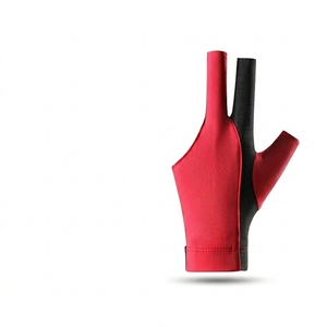 Guantes de billar de tres dedos antideslizantes, resistentes al desgaste, transpirables y de alta elasticidad al por mayor - Product Image 2