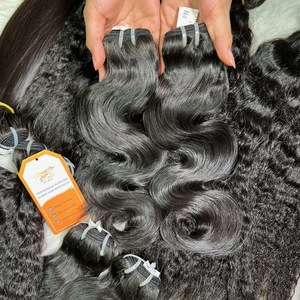 ผมต่อเวียดนามแท้ Remy Virgin Cuticle Aligned Double Drawn Weft น้ำหนัก 100 กรัม ขายส่ง AzHair ผมเวียดนามดิบ ขายดีประจำปี 2024 - Product Image 4