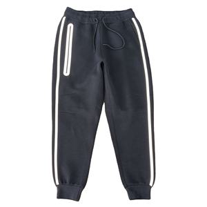 Conjunto deportivo de dos piezas de alta calidad para hombre, pantalones de chándal unisex para invierno, conjunto de 2 piezas de algodón reflectante y transpirable para hombre. - Product Image 3