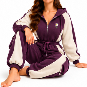 Combinaison polaire pour femme EAZWEARS – Vente en gros, marque privée, OEM, vêtements de sport, qualité supérieure, mode, extérieur, flexible - Product Image 6