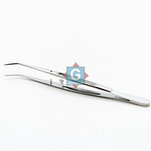 Pinzas Dentales de Algodón Manuales de la Mejor Calidad, Marca London College, con Punta Curva y Bloqueo, Agarre Ergonómico, Instrumentos Dentales - Product Image 5