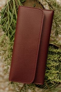 Premium Leather Long Wallet for Women Stylish PU Leather Long Wallet with Elegant Design Luxury Long Wallet for <b>Men</b> Premium - Product Image 2