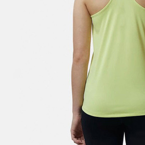 <b>Women</b> Racerback Tank Top & Sleeveless Vest 100% Cotton Spandex Blend Logo Design Breathable Quick Dry Athletic Wear - Product Image 2