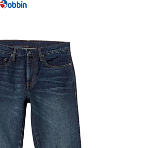 Pantalones Vaqueros de Mezclilla para Hombre, Diseño Personalizado, Cintura Media, Lavados, Ajustados, con Cierre de Cremallera, Estilo Casual, Pierna Recta - Product Image 6