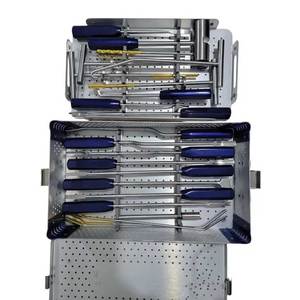 Juego de instrumentos para la extracción de cemento óseo ortopédico con caja, herramientas quirúrgicas de acero inoxidable de alta calidad - Product Image 2