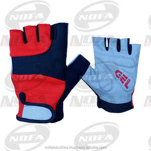 Unisex Leather Lightweight Waterproof Fitness <b>Gloves</b> for Gym <b>Training</b> Home Workout Bodybuilding & <b>Weight</b> Lifting Wrist Support - Product Image 2