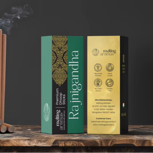 RAJNIGANDHA Polvo de Madera Premium Aromático Orgánico Ecológico, Menos Residuos, en Barra - Product Image 1