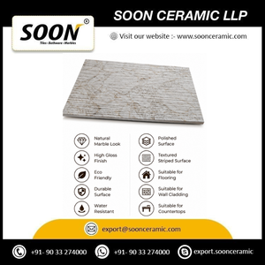 Mármol Calcita Pulido SOON CERAMIC WHITE FLUTED-2 Ecológico con Vetas Blancas y Negras, Gran Formato, Diseño 3D Moderno para Sala de Estar - Product Image 4