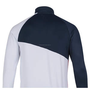 Vente en gros de survêtement à logo personnalisé Survêtement de course à pied à rayures pour hommes Slim Fit Fashion Street Wear Ensemble de survêtements de gymnastique - Product Image 4