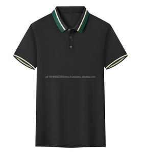 Camiseta Polo Personalizada con Logotipo OEM, Diseño Personalizado, Ropa de Trabajo, Manga Corta, Bloques de Color y Uniformes Corporativos de Fábrica para Hombre - Product Image 6