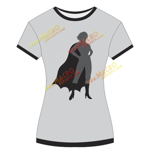 Camiseta larga con estampado personalizado para mujer, ropa de manga corta, vestido informal, algodón occidental XXL - Product Image 2
