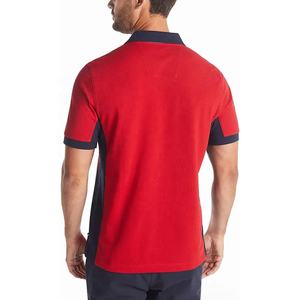 Polo épais T-shirt brodé en coton doux polos pour hommes col en tissu impression personnalisée t-shirts polo personnalisés en gros - Product Image 3