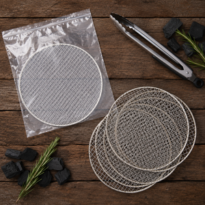 Stainless Steel Barbecue <b>Grill</b> <b>Mesh</b> Easy Clean Disposable Outdoor Charcoal Grate - Product Image 4