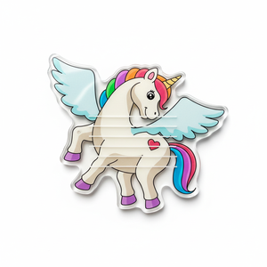 แผ่นอะคริลิคสีรุ้งสำหรับวางขนตาปลอม พร้อมฐานแม่เหล็กสำหรับวางแหนบ พื้นผิวขัดเงา สำหรับจัดเก็บอุปกรณ์ต่อขนตาในร้านเสริมสวย - Product Image 2